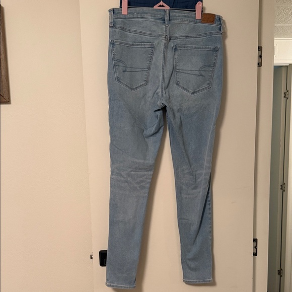 American Eagle Outfitters Light Blue Skinny Jeans - Picture 3 of 3